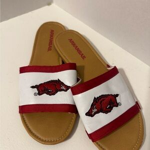 Arkansas Razorbacks Slide Sandals